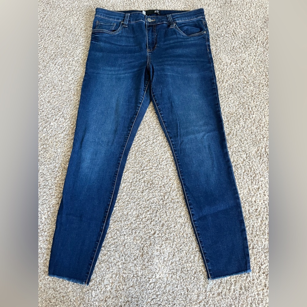 Kut from the Kloth Dark Blue Skinny Jeans